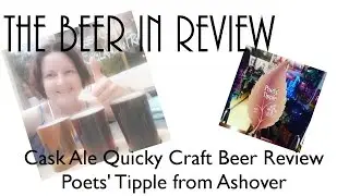 Cask Ale Quicky Craft Beer Review: Poets' Tipple from Ashover