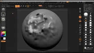 ZBrush Tutorial: How to make brush icon in Zbrush - with a trick