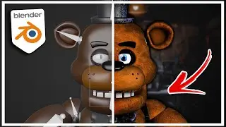 The Secret to Recreating FNaF Renders in Blender!