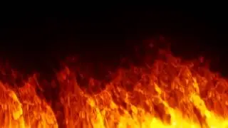 Футажи для видеомонтажа фон. Огонь  на чёрном фоне.