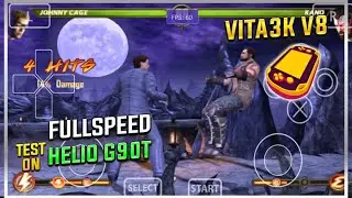Mortal Kombat 9 Gameplay On Vita3K Emulator Android + Fix Lag