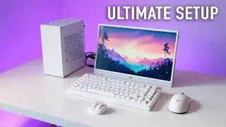 THE ULTIMATE PORTABLE DESKTOP GAMING PC SETUP 🔥🔥🔥