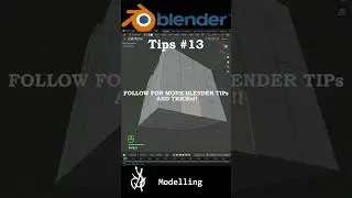 Blender Extrude Manifold Tips & Tricks: Quick Tutorial!  TIPS#13