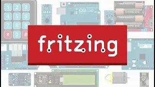 Building a virtual circuit using Fritzing