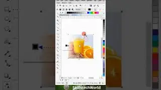 Transparency in Coreldraw | Coreldraw tutorial #shorts