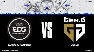 EDG vs. GEN | Worlds Semifinals Day 2 | Edward Gaming vs. Gen.G | Game 4 (2021)