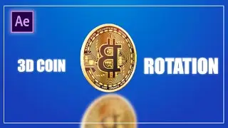 Create 3D coin animation/rotation in after effects
