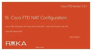 16. Cisco FTD NAT Configuration