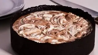 No-Bake Nutella Swirl Cheesecake