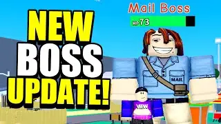 New MAIL BOSS UPDATE in DELIVERY SIMULATOR! (Roblox)