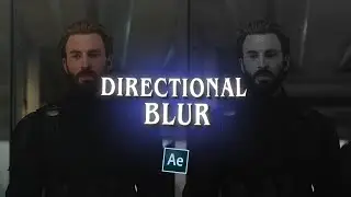 smooth directional blur (no plugins + preset) ; after effects