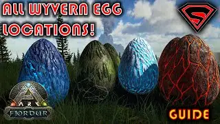 ARK FJORDUR WYVERN EGG LOCATIONS [ALL WYVERN TRENCH AND EGG LOCATIONS]