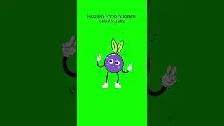 green screen cartoon Food Characters | green screen video #greenscreentech #greenscreeneffects