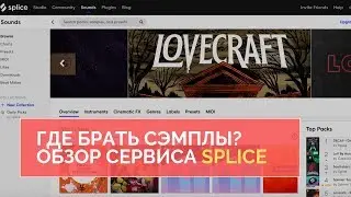 Splice Sounds. Обзор облачного хранилища сэмплов. Как и где найти качественные сэмплы?