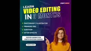 Learn Video Editing Course in Delhi from Pepper Animation Institute, Video Editing Training in Delhi