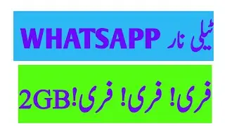 Telenor free whatsapp 2019