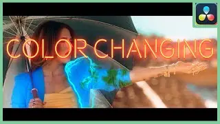 The Color Changing Effect | DaVinci Resolve 18 | Magic Mask