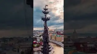 Moscow City, Russia 🇷🇺 by DJI Mavic 3 drone [4K]