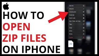 How to Open ZIP Files on iPhone [QUICK GUIDE]