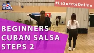 Beginners Cuban Salsa Steps Course - Class 2 (Basic Turns)