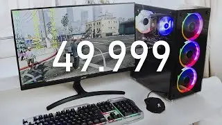 РАБОЧЕЕ МЕСТО ЗА 49999 №1 / СБОРКА ПК С МОНИТОРОМ И ДЕВАЙСАМИ