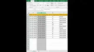 Easy trick to fix Missing column in Print Preview in #excel #shorts