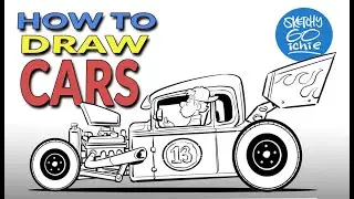 How To DRAW like a pro: CARS at lease Cartoon Ones