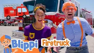 Blippi and Meekah Learn About Firetrucks and Emergency Vehicles! | Educational Videos for Kids