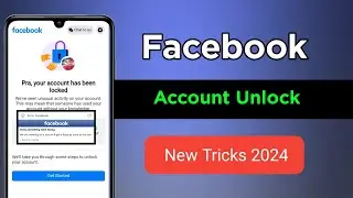 Facebook Your Account Has been locked 2024  Sorry Sumthing Went Wrong Problem Solved 100%