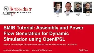 SMIB Tutorial: Assembly and Power Flow Generation for Dynamic Simulation using OpenIPSL (1/6)