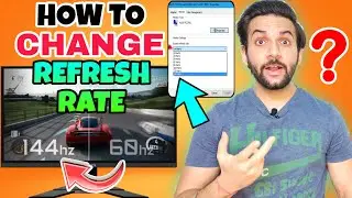 How To Change Monitor Refresh Rate | Refresh Rate Kaise Badhaye | Screen Refresh Rate Setting