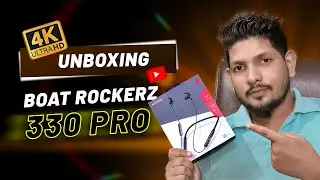 Boat Rockerz 330 PRO Unboxing Wireless Neckband ⚡️Best Budget Bluetooth Neckband Under 1500?