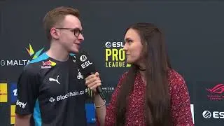 interz interview after beating Movistar Riders