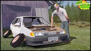 Нашел УГНАННУЮ ЧИТЫРКУ! Восстановим? - My Summer Car