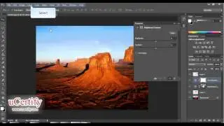 Adobe photoshop how to create an adjustment layer mask using a color range demo