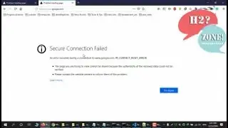 How Easily Fix Secure Connection Failed PR_CONNECT_RESET_ERROR In Firefox