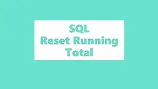 SQL tricky Complex Query | (Reset Running Total When negative) / (Reset based on column value)