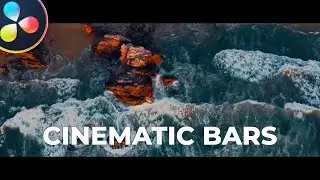 How to add Cinematic Bars in Davinci Resolve | Davinci Resolve Tutorial.