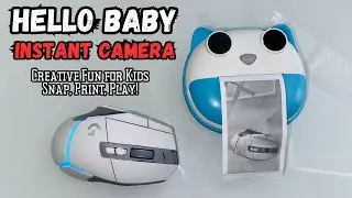 HelloBaby Instant Print Camera for Kids: The Ultimate Fun & Creative Gadget!