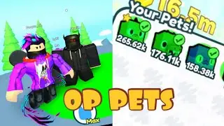 GOT SOME OP PETS IN PET SIM X | ROBLOX PET SIMULATOR X