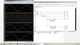 Design a simple High Pass RC Filter using basic blocks of Simulink in MATLAB