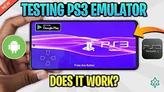 NEW 🔥 TRYING PS3 EMULATOR FOR ANDROID FROM PLAYSTORE | IS IT REAL? | PS3 EMULATION?