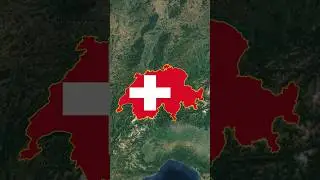 SWITZERLAND MAP ANIMATION WITH CAPITAL IN AFTER EFFECTS #shorts