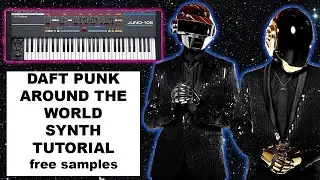 Daft Punk Around The World Synth Tutorial