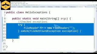Exceptions in Java | Java tutorial for beginners !