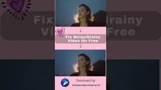 How to Fix Noisy/Grainy Video for FREE (NO PLUGINS)| AVCLabs Video Enhancer AI