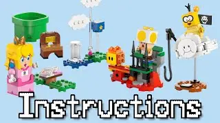 LEGO Super Mario: Adventures with Interactive LEGO Peach Set Instructions! 71441