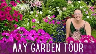 May GARDEN TOUR 🌸🌸🌸 Everything is BLOOMING! || Spring Garden Tour || Zone 8 Garden