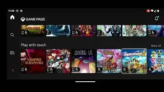 Checking out Xbox Game Pass cloud