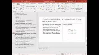 Microsoft Office PowerPoint: Using Outline View